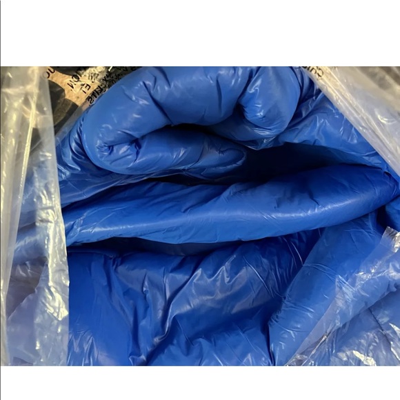 YEEZY X GAP ROUND Cropped Jacket blue Puffer size XL Brand New - Picture 6 of 7